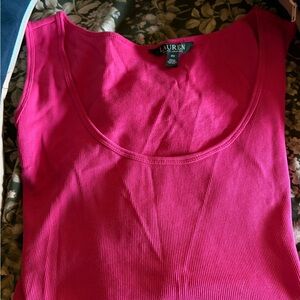 Ralph Lauren for Valentine’s Day. Raspberry, gently used, 100% quality cotton.